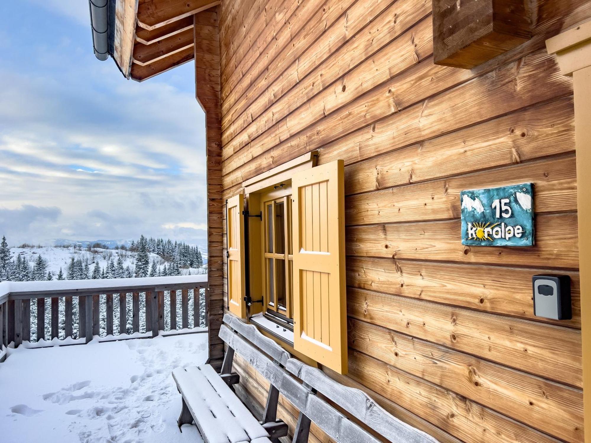 1A Chalet Koralpenzauber - Wandern, Grillen, Sauna Und Traumblick Wolfsberg Exterior photo
