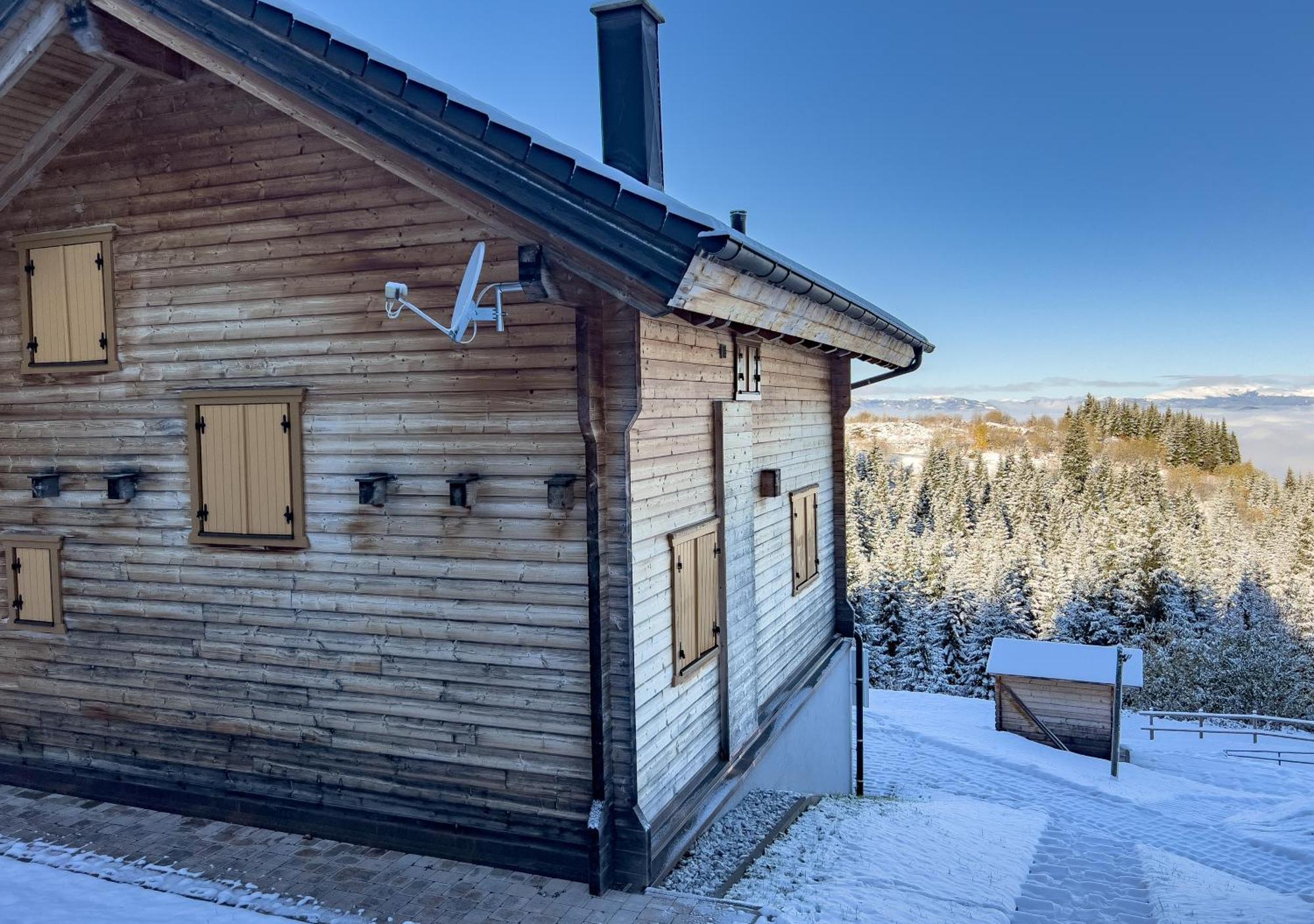 1A Chalet Koralpenzauber - Wandern, Grillen, Sauna Und Traumblick Wolfsberg Exterior photo