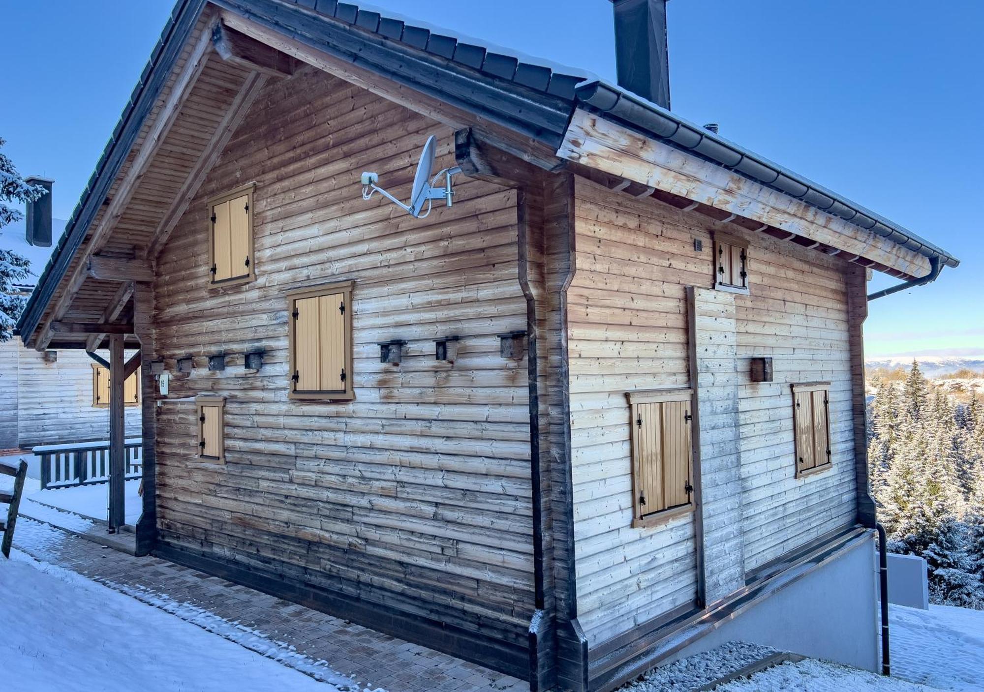 1A Chalet Koralpenzauber - Wandern, Grillen, Sauna Und Traumblick Wolfsberg Exterior photo